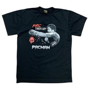 Manny Pacquiao Pac Em Up Boxing Philippines Clothesline T-Shirt (XL fits M)